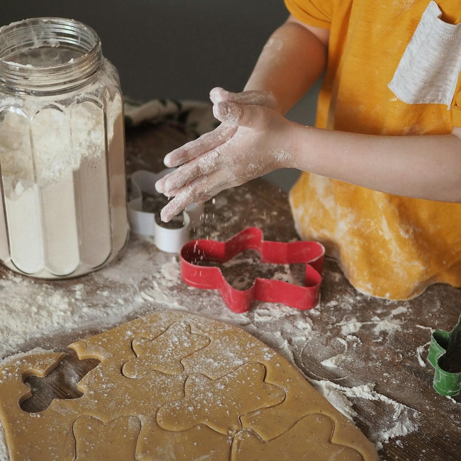 Seasonal meal prepared in a home kitchen